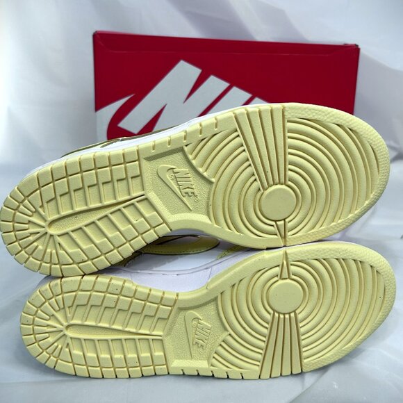 Nike Dunk Low White/Soft Yellow (FB9109-126) Size 7.5W/6Y New in Box. - Picture 8 of 8